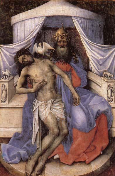 Robert Campin Mourning Trinity oil painting image